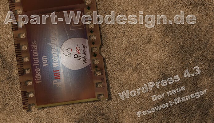 WordPress Passwortmanager