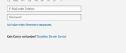 Microsoft Konto Anmeldung