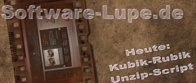 Kubik Rubik Unzip Script