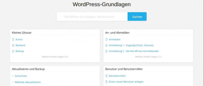 WordPress-Grundlagen