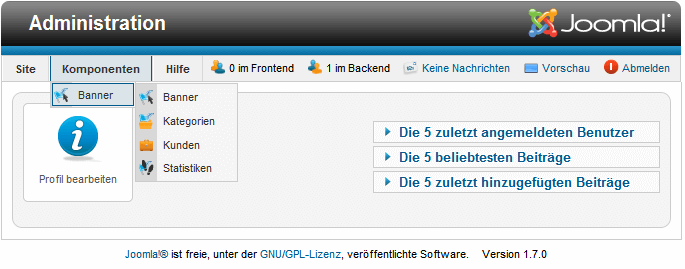 Bannerzugriff