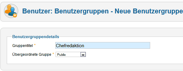 Gruppe Chefredaktion